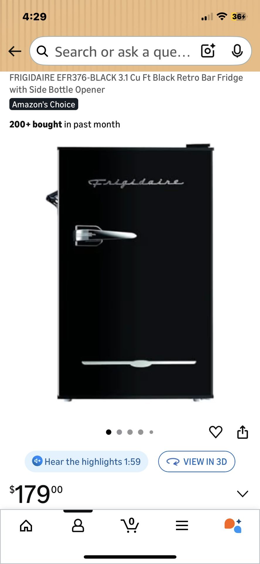 Frigidaire Mini Fridge (2)