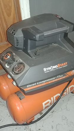 Ridgid 200 psi quiet compresse 4.5 gal