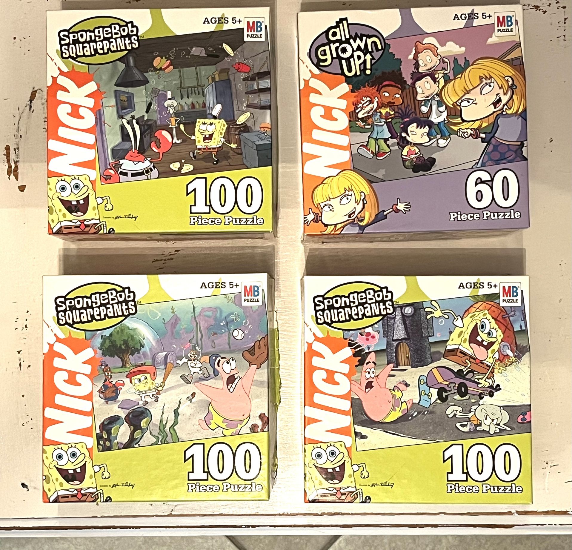 Nickelodeon SpongeBob & Patrick Puzzles - Educational Puzzles - Classroom Puzzles - Puzzles