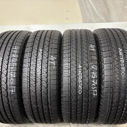 Set 4 New Tires 245 70 17 Goodyear Fortera Hl No Repairs