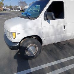 98 E350 Extended Swap Meet Van