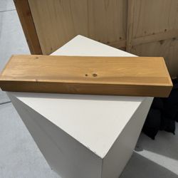 Wood Shelf 24”x6”x2 1/4”
