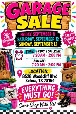 Garage sale