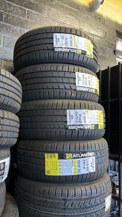 215 40 18 new tires