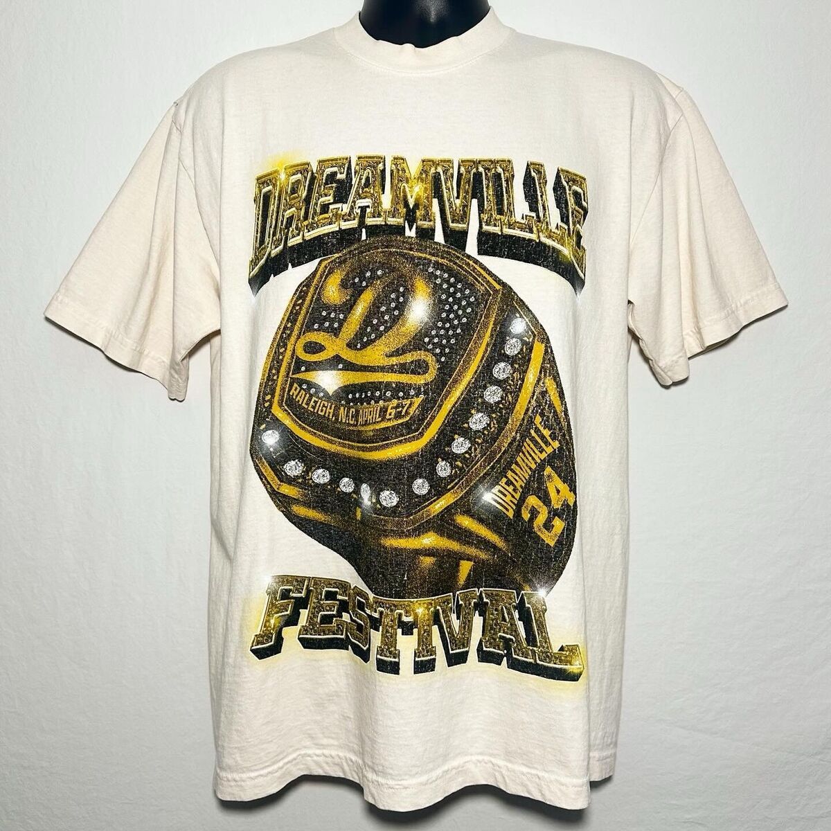 Brand New* Dreamville Festival 2024 Championship Ring Shirt Size LARGE