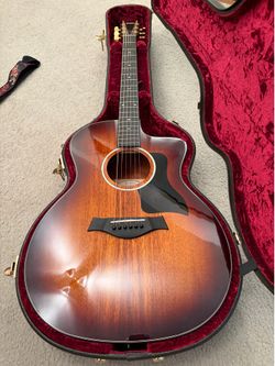 Taylor 224ce-K Deluxe Grand Auditorium Acoustic-Electric Guitar Shaded Edge Burs