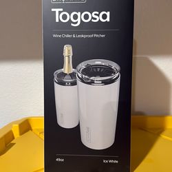 BruMate Togosa Wine Chiller & Leakproof Pitcher