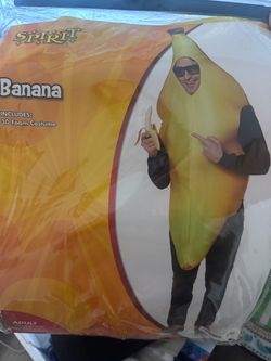 Banana  Costume ADULT ONE SIZE FITS ALL