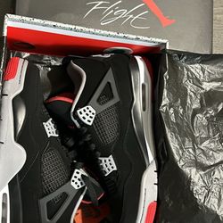BRAND NEW JORDAN 4 BREDS 