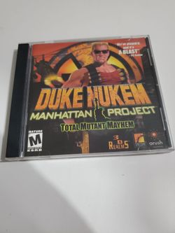 Duke Nukem Manhattan Project CD Rom CIB Pristine