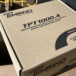 Timpano 1000.4 $140 1000rms