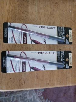 2 New Loreal Pro Last Eye Liner Purple
