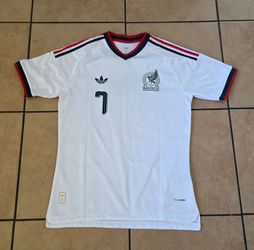2026 MEXICO WHITE AWAY MENS PLAYER VERSION JERSEY #7 MOPA
