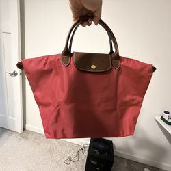 Longchamp Le Pliage Large Tote – Red - New