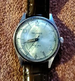 Vintage Helbros mens watch