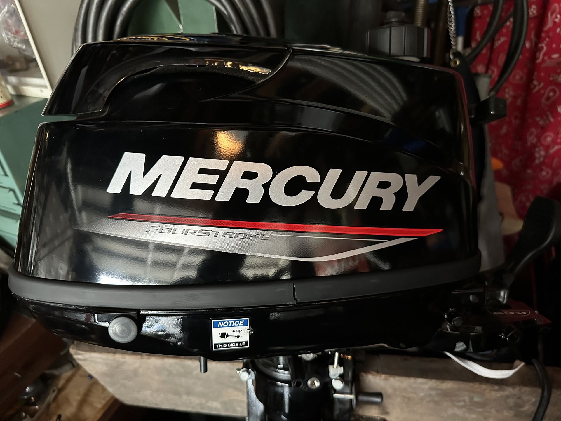 Brand New 6 Hp Mercury Outboard Boat Motor 