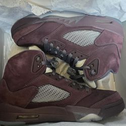 Jordan 5 Retro Burgundy Size 10