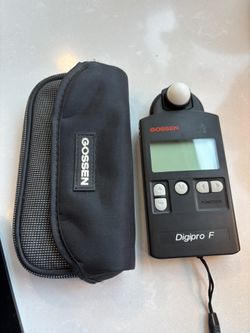 Gossen Digipro F, Exposure Meter for Flash and Ambient Light with Swivel Head