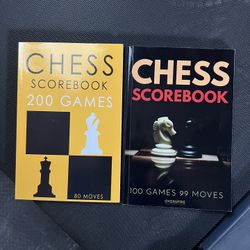 Chess Scorebook - Brand New
