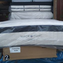 Mackopedic King Size Pillow Top Mattress And Box Springs 