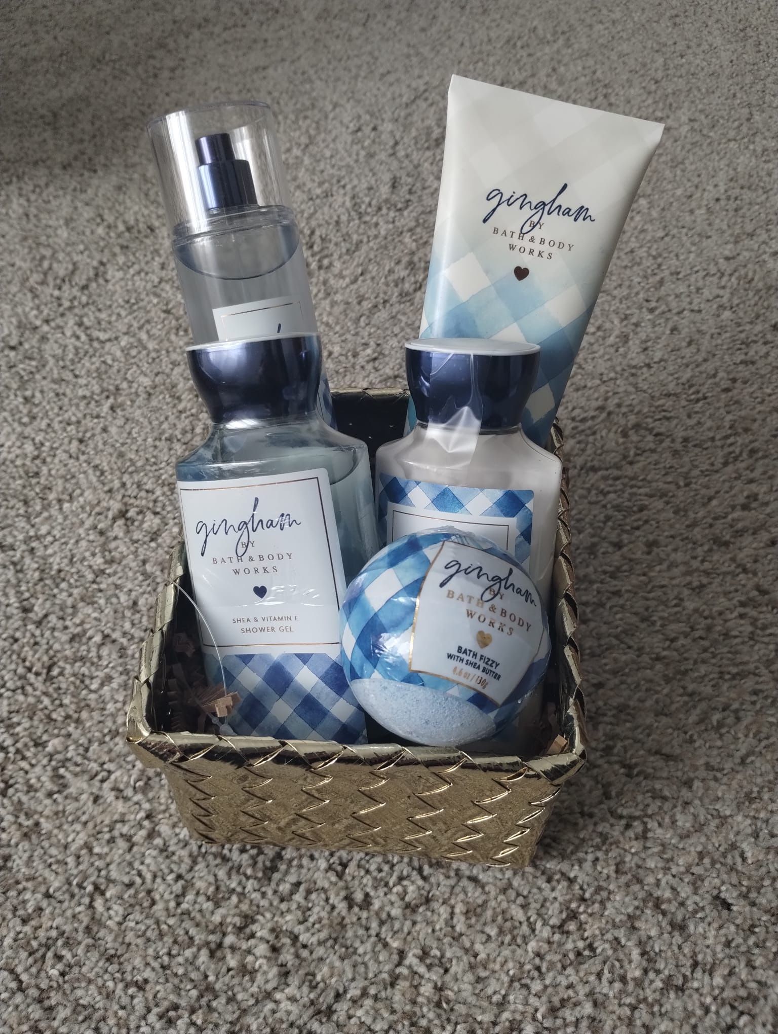 gingham Bath And Body WORKS