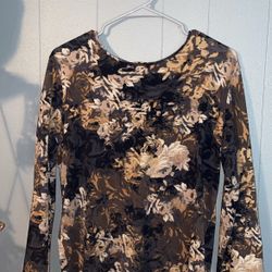 Camouflage Long Sleeves Unisex Shirt - Size: M 