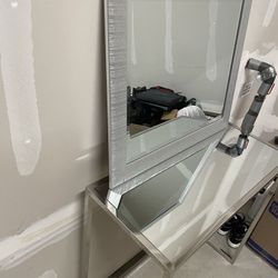 Table and Mirror