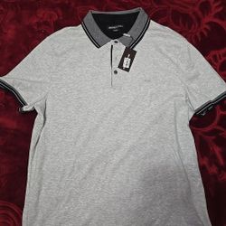 Michael Kors  Men's Polo.  Size Large 100$ Cotton $60