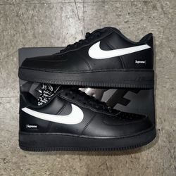 Supreme Air Force One Black/White size 10.5