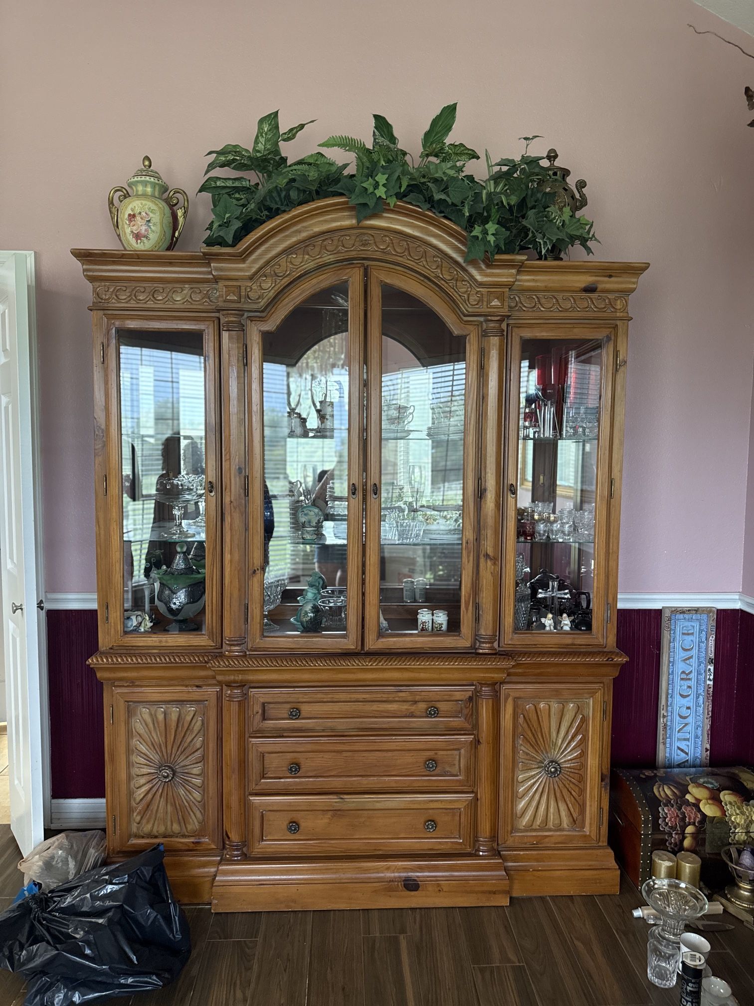 Antique China cabinet
