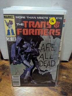 Marvel Transformers Comic Issue #5 1985