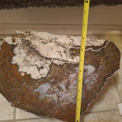 32lb Red Yellow Moss Agate With Chalcedony  Stone