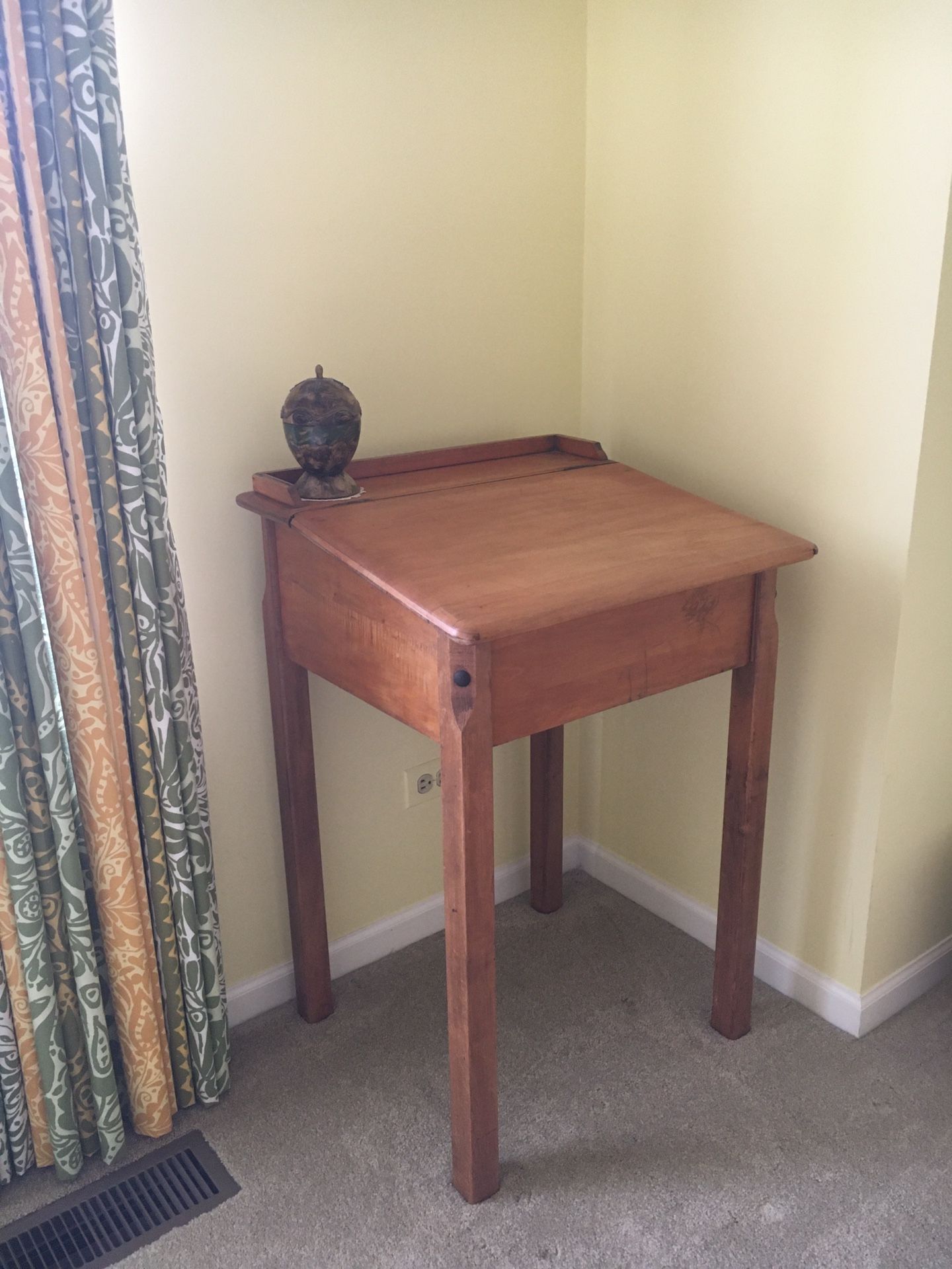 Antique school desk