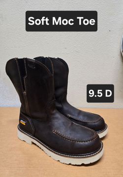 Ariat Work Boots Sz9.5D SOFT MOC TOE
