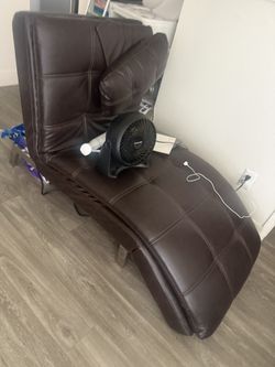 Brown Chaise Lounge