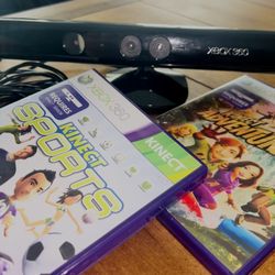 Console Xbox 360 4GB + Kinect Sensor + Game Kinect Adventures +