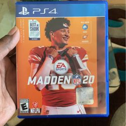 Madden 20 Ps4