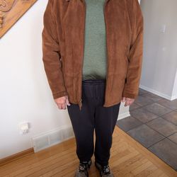 Suede Leather Jacket 