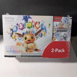 Prismatic Evolutions ETB Booster Bundle 