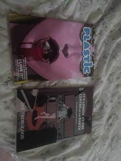Plastic & It's Lonely at the Centre of the Earth Graphic Novels bundle