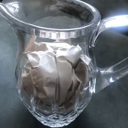 Beautiful Crystal Pitcher 