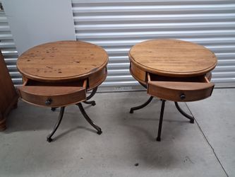 Solid Wood End Tables
