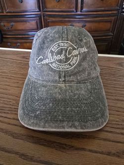 Carlsbad Caverns National Park Denim Hat Strapback Baseball Vintage Cap