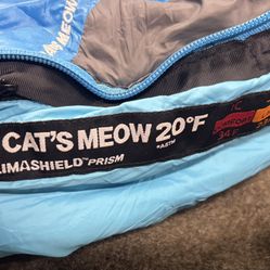 The North Face Cat's Meow 20°F synthetic sleeping bag