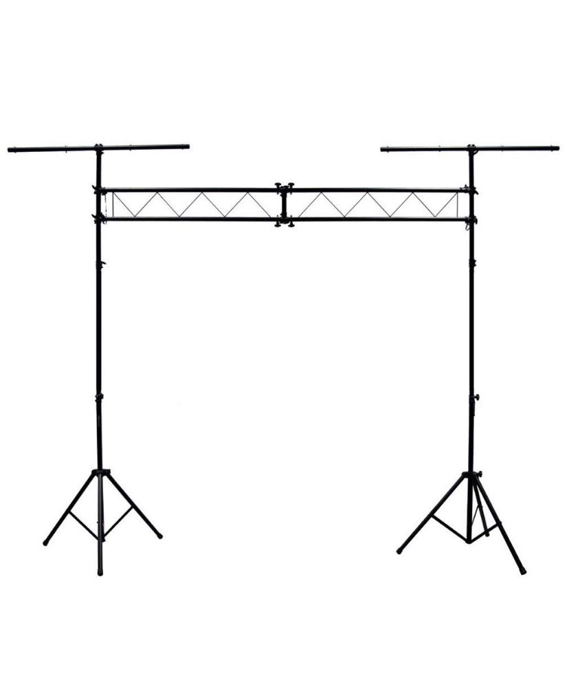 American Sound Connections Pro Audio Mobile DJ Light Stand 10 Foot Length