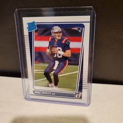 Mac Jones Patriots Rated Rookie MINT Condition