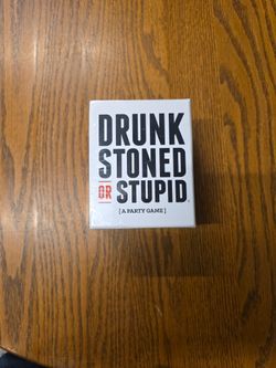 Drunk Stoned Or Stupid Party Game 