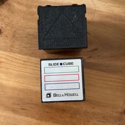 Bell And Howell Vintage Slide Cubes