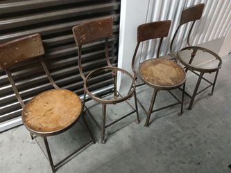 Royal Metal Products industrial factory chairs
