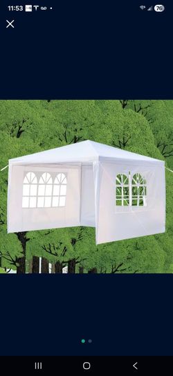 White Canopy Tent